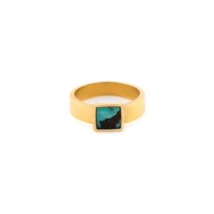 Anillo Aqua (Baño en Oro)