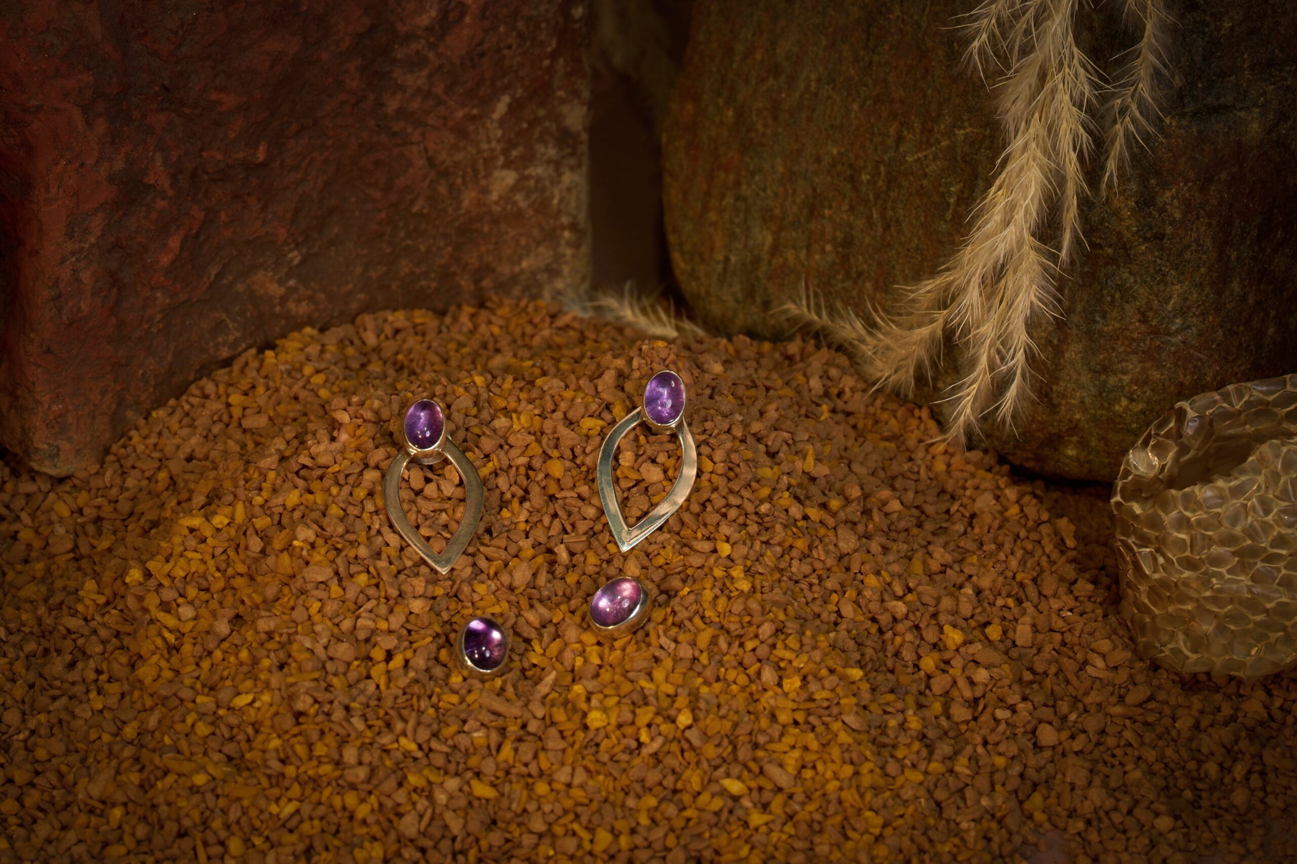 Topos Amatista Terrena (Baño en Oro) - Image 2